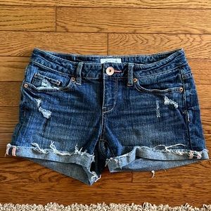 Aeropostale jean cutoff shirts, size 1/2